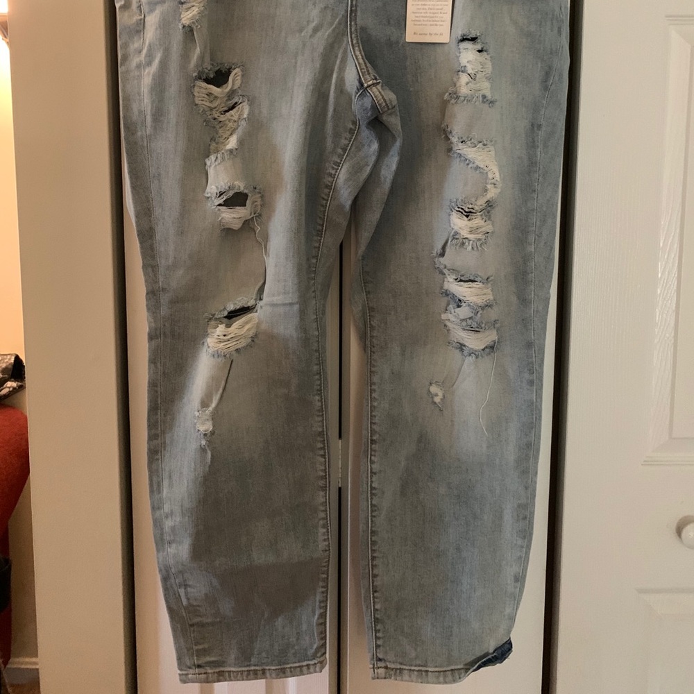 Plus size jeans